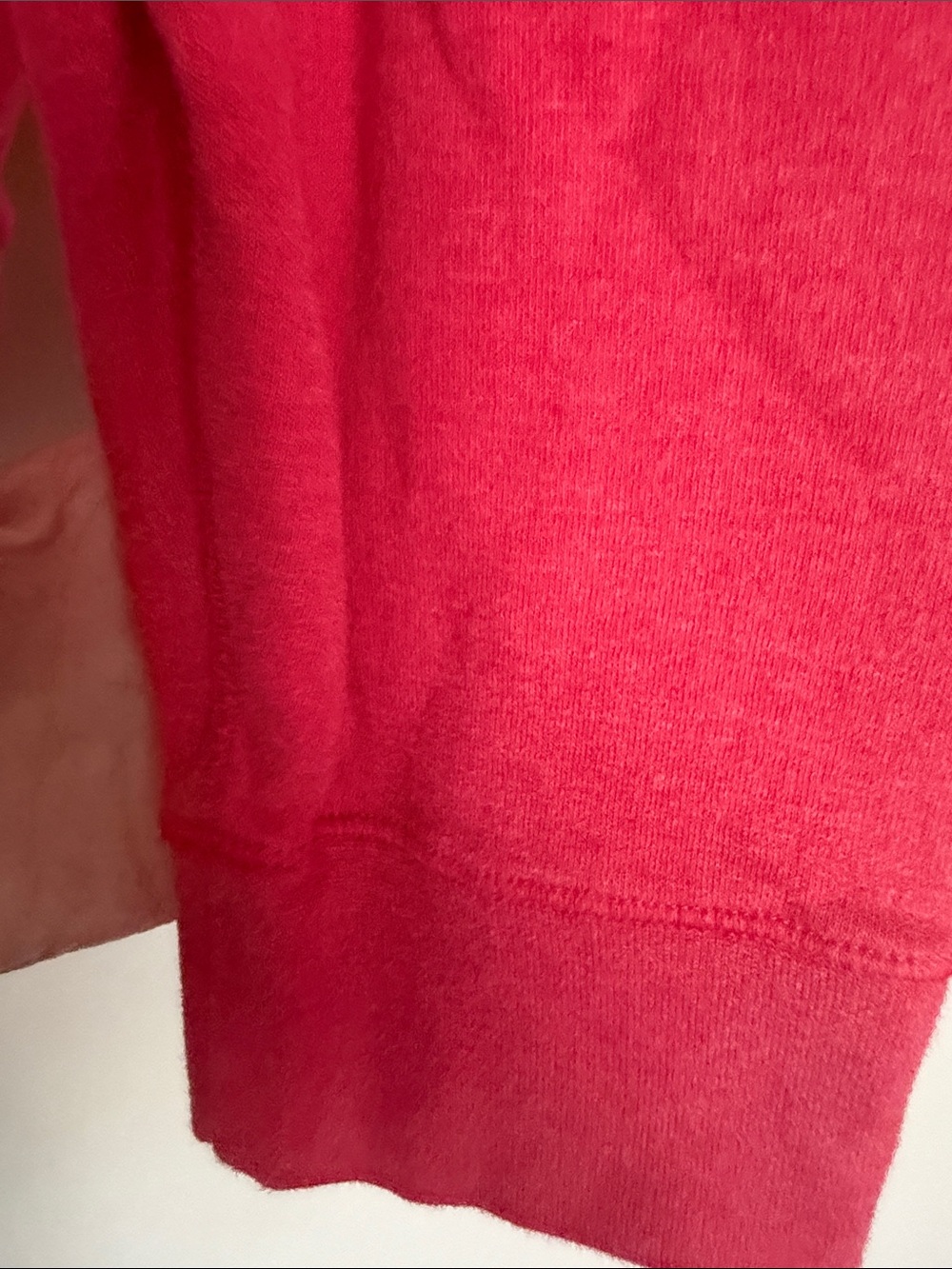 Ralph Lauren Bright Red Half-Zip Sweatshirt - Picture 2 of 10